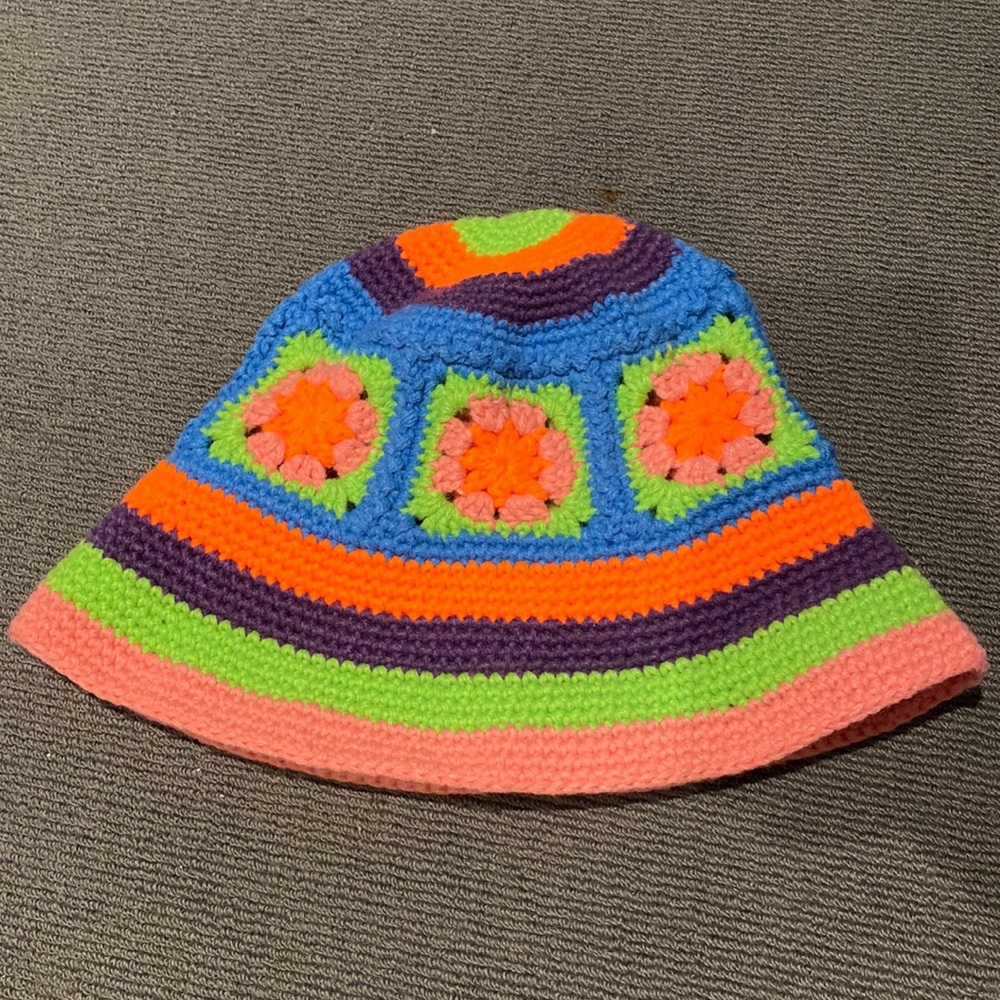 Asos crochet bucket hat